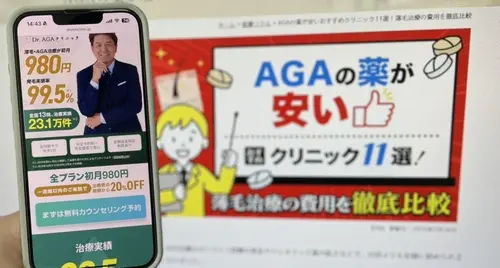 Dr.AGAクリニックのAGA治療