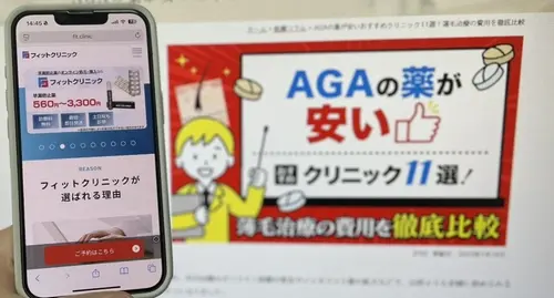 フィットクリニックのAGA治療