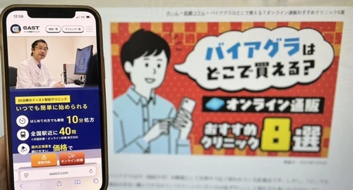 イースト駅前クリニックのバイアグラ